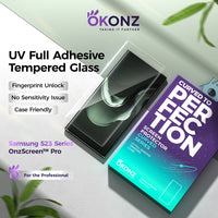 Okonz S23 Ultra Tempered Glass UV Adhesive(Clear)